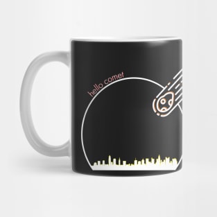 Hello Comet (in white) Mug
